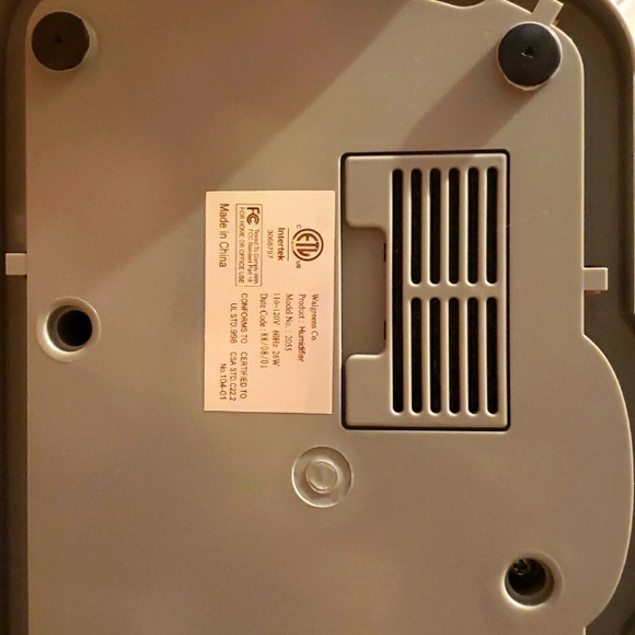 Walgreens Brand 1.3 Gal. Cool Mist Ultrasonic Humidifier With Night light - Picture 13 of 13